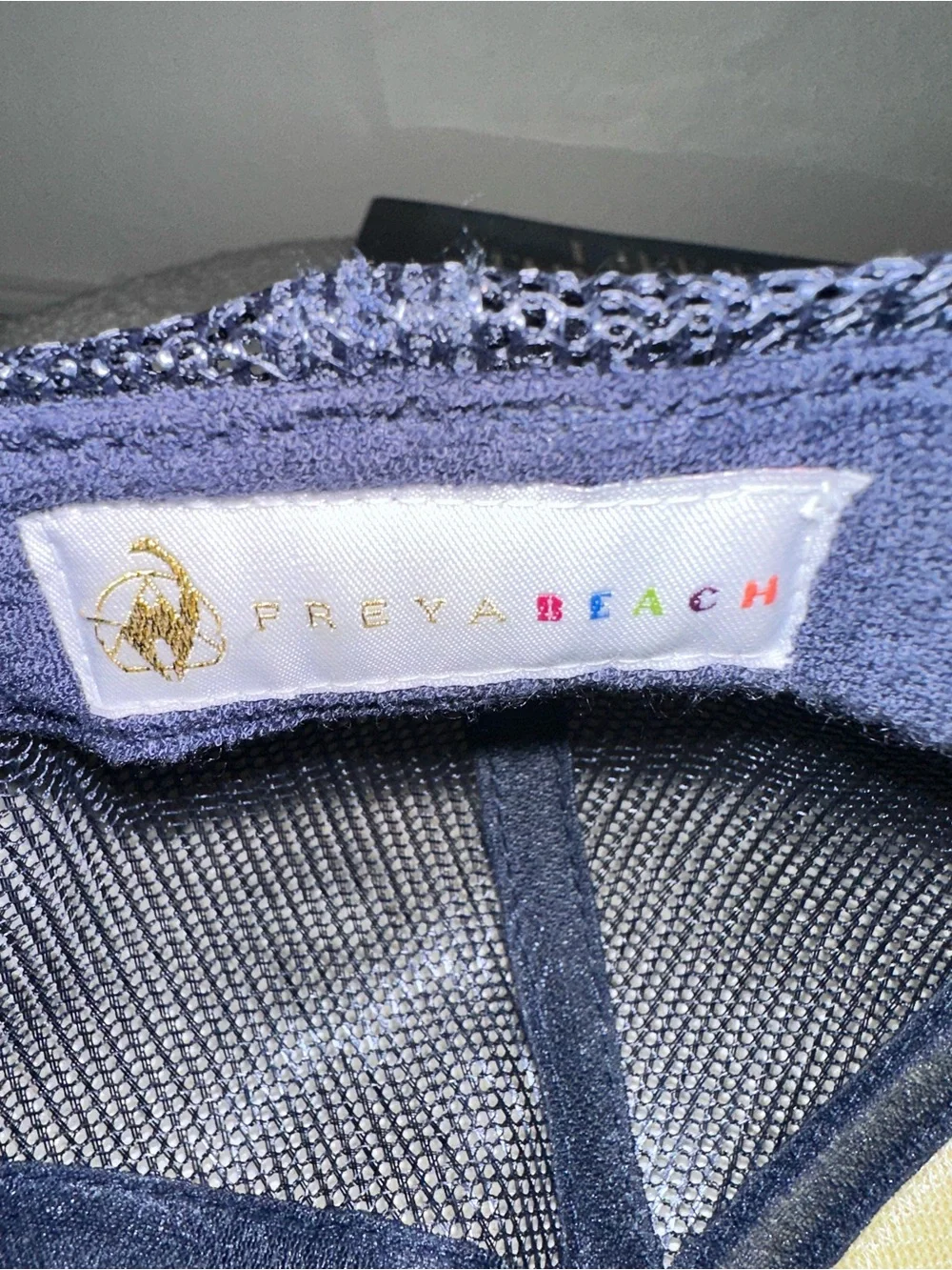 Freya Navy Anchor Patch Baseball Cap